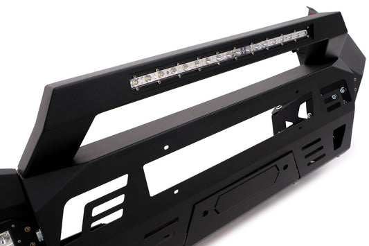 Front Guard (Dakar) Black Sensor With Led Lights