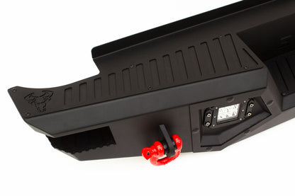 Panzer Rear Bumper v2 (Dakar) Black Sensor With Light